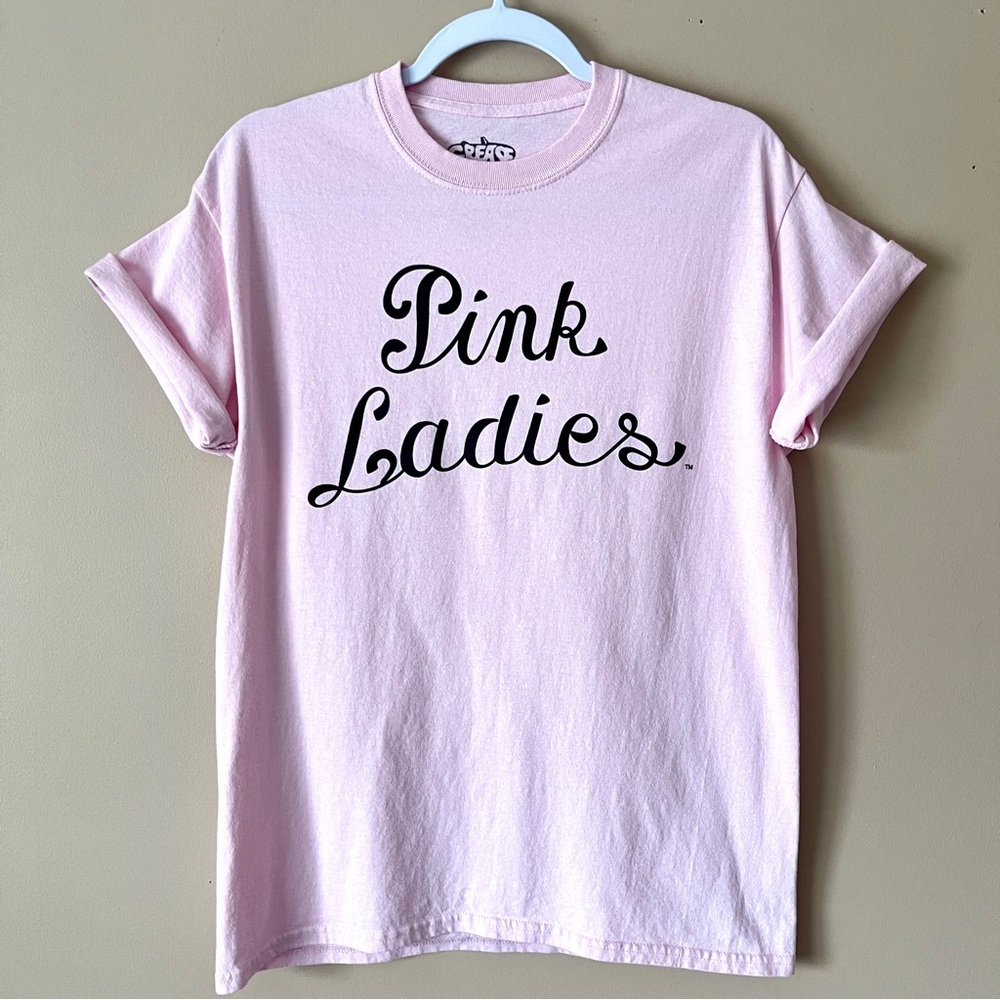 GREASE | Pink "Pink Ladies" Graphic Tee Sz M
